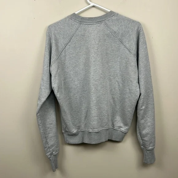 SPIRITUAL GANGSTER XS “let the good vibes roll” grey pull over sweatshirt - Picture 7 of 7